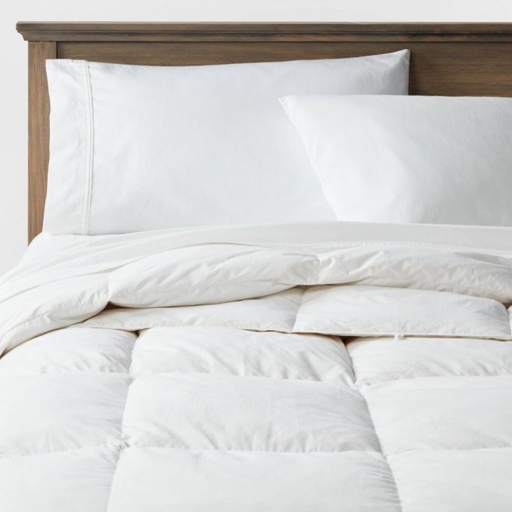 King/Cal King All Seasons Feather & Down Comforter - Hypoallergenic OEKO